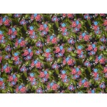 Printed Chiffon Roses G