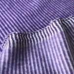 Polar Fleece Purple Stripes