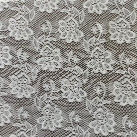 Knitted Lace White Dahlia