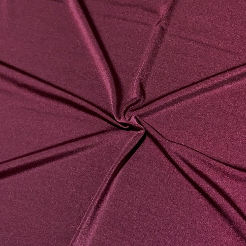 Shiny Nylon Spandex Burgundy