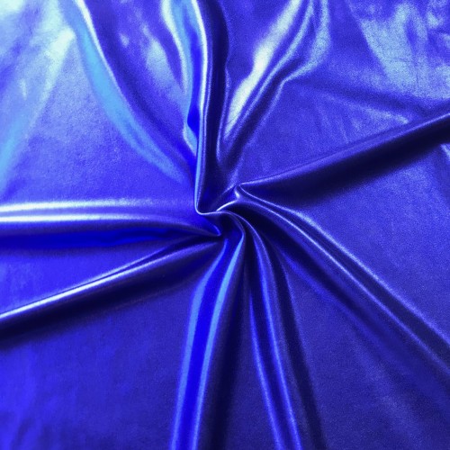 Liquid Foil Nylon Spandex Violet