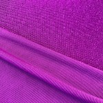 Shiny Nylon Spandex Metallic Fuchsia