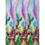 Rayon Challis Feathers