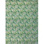 Rayon Paisley Green Lime