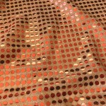 6mm Round Sequins Copper/Apricot