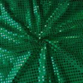 6mm Round Sequins Green