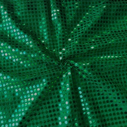 6mm Round Sequins Green
