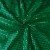 6mm Round Sequins Green