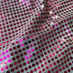 6mm Round Sequins Hot Pink