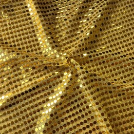 6mm Round Sequins Yellow
