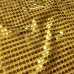 6mm Round Sequins Yellow