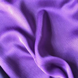 Textured Chiffon Bright Purple